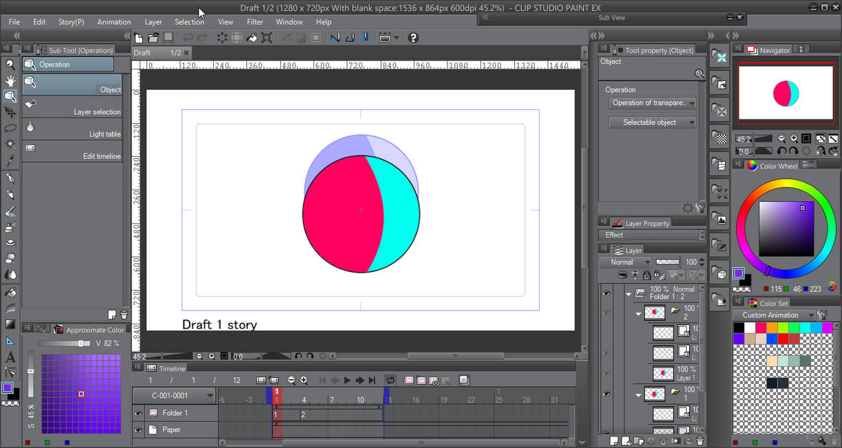Clip Studio Paint Animation Tip Inking And Colour By Draconianrain