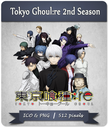 Tokyo Ghoul Re 2nd Season Anime Icon By Aslienly On Deviantart