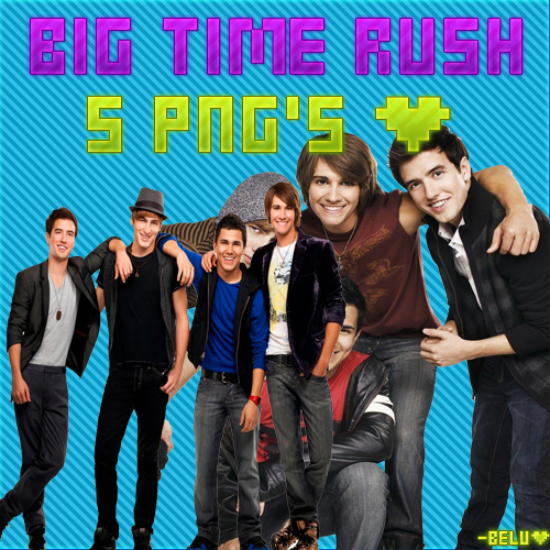 Big Time Rush 5 Png's by BeluWuil234 on DeviantArt