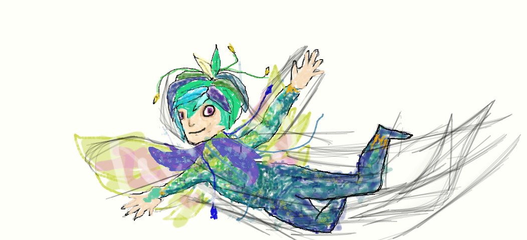 fairy on a stick
