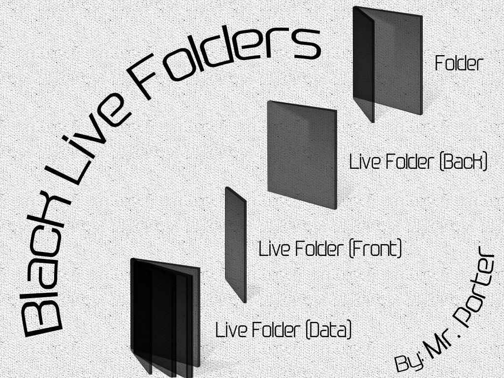 Black Live Folders by MrPorter on DeviantArt