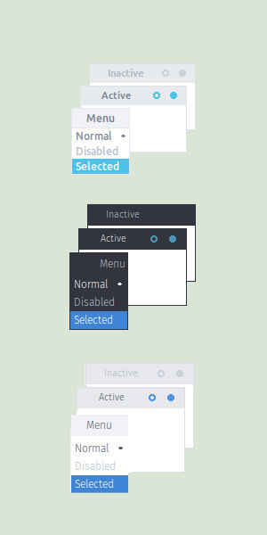 2simple ob.themes [light, dark, arc-flatabulous] by LovelyBacon on ...