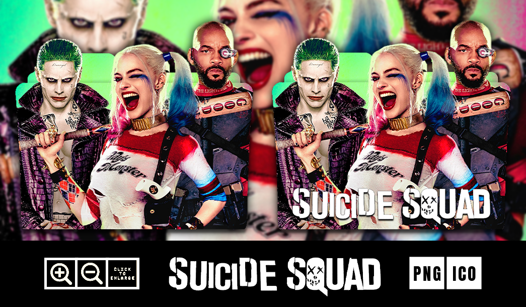 Suicide Squad (2016) Folder Icon by Pixellab99 on DeviantArt