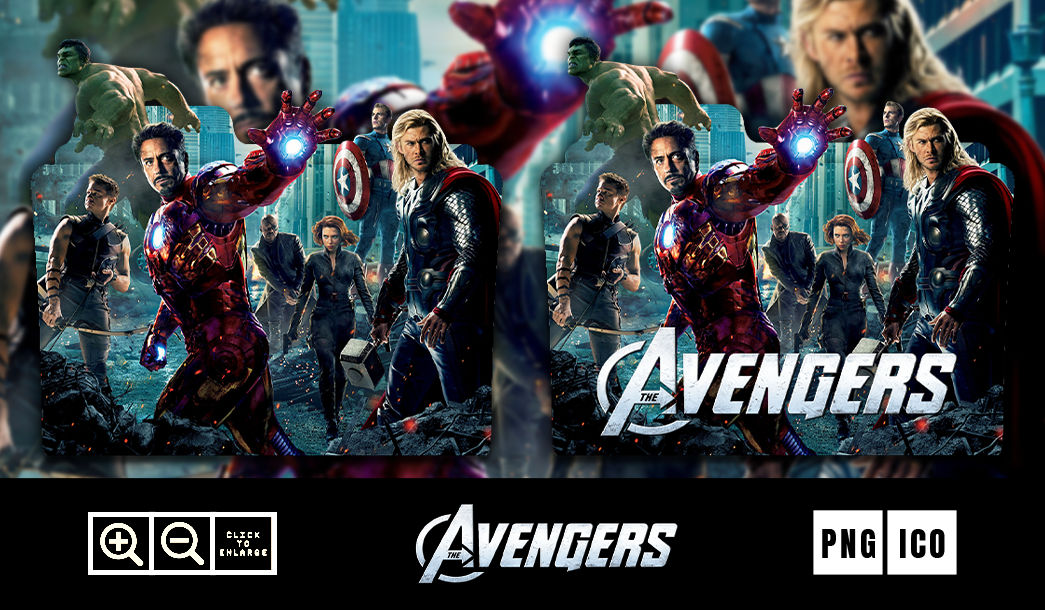 The Avengers (2012) Folder Icon by Pixellab99 on DeviantArt