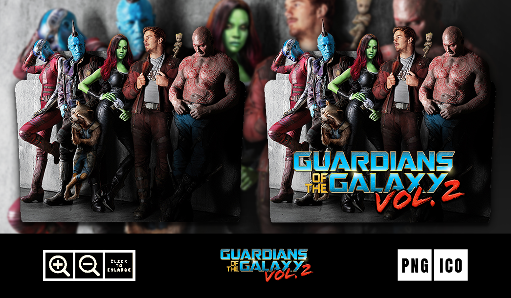 Guardians of the Galaxy Vol. 2 (2017) Folder Icon by Pixellab99 on ...