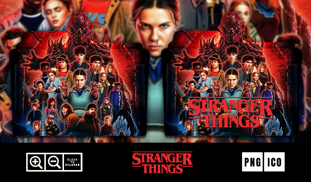 Stranger Things Season 05 (2025) Folder Icon by Pixellab99 on DeviantArt