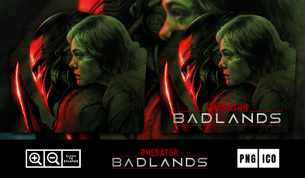 Predator Badlands (2025) Folder Icon by Pixellab99 on DeviantArt