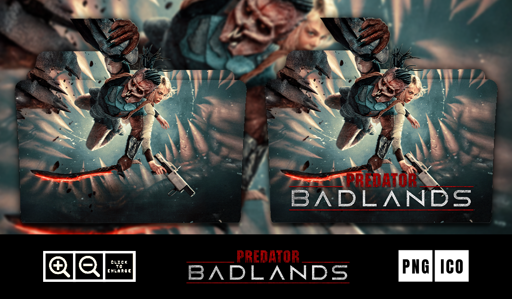 Predator Badlands (2025) Folder Icon by Pixellab99 on DeviantArt