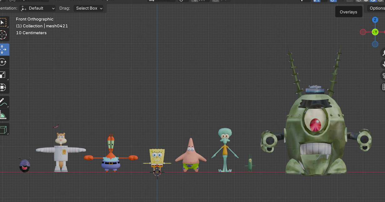 Spongebob Model Rotation SpongeBob SquarePants PRR Wii Model Pack by bfbtml on DeviantArt