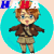 Hetalia Spinning America HAHAHA HA Icon
