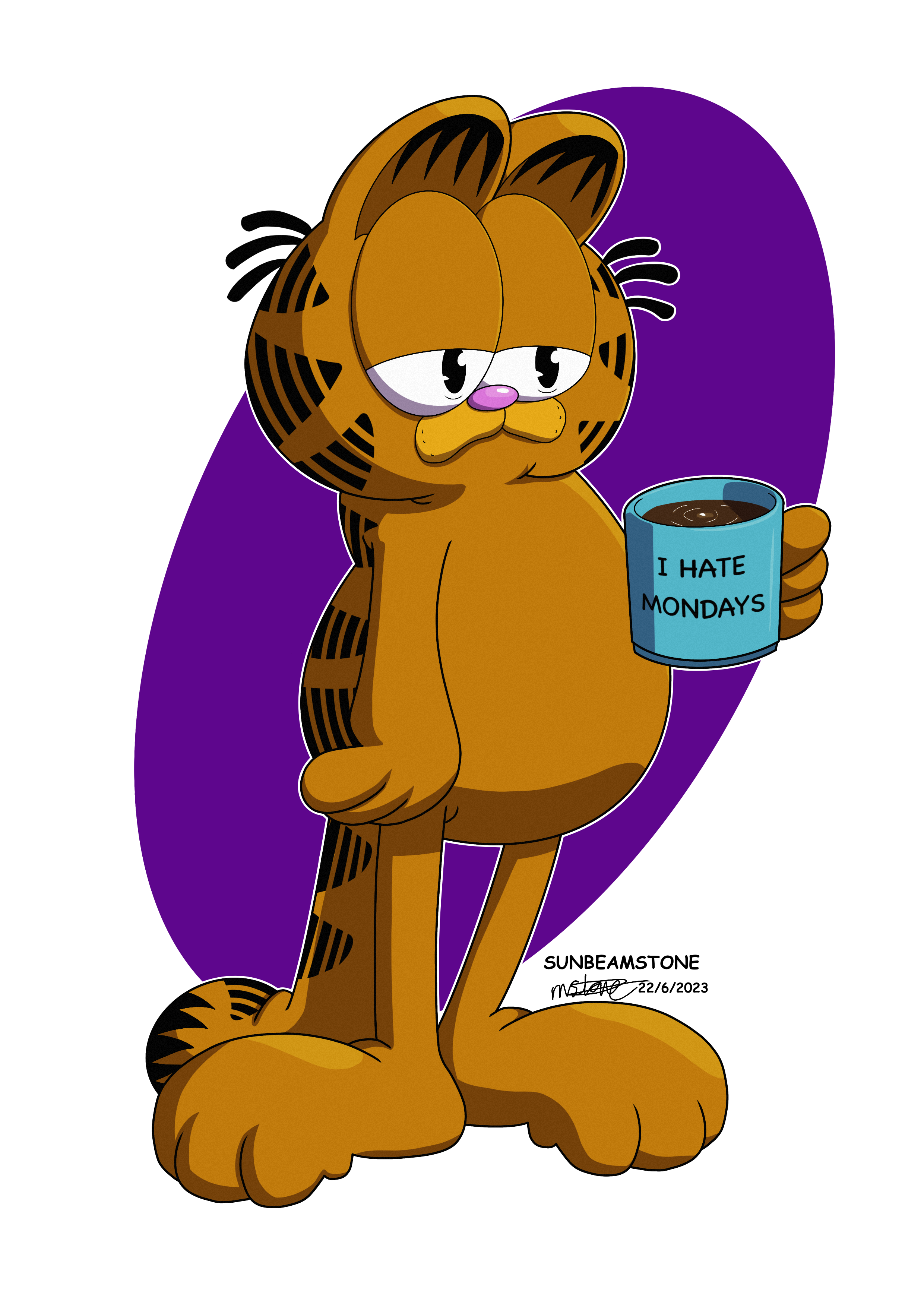 Garfield by SunbeamStone on DeviantArt
