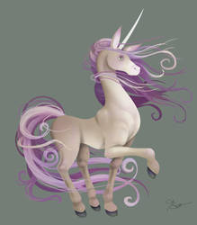 Violet Mane Unicorn