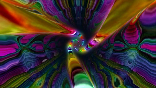 trippy psychedelic 3d fractal morph 01 r