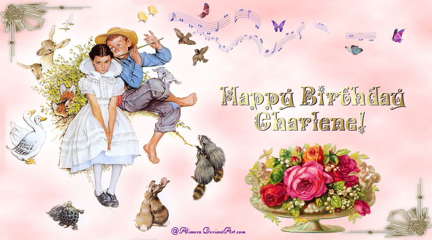 Happy Birthday Charlene--Flash Animation