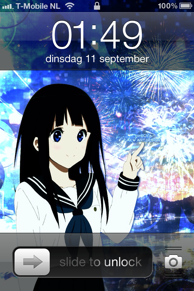 Iphone 4 Hyouka Chitanda Eru