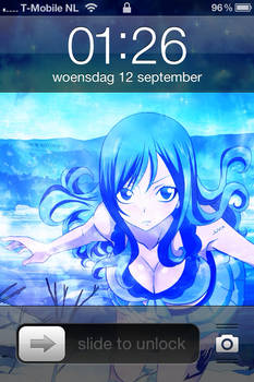 Iphone 4 Fairy Tail Juvia Lockser