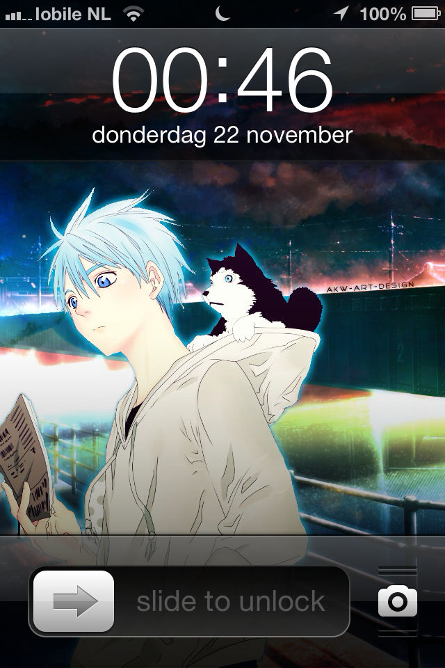 Iphone 4 Kuroko No Basket Kuroko Tetsuya By Akw Art Design On