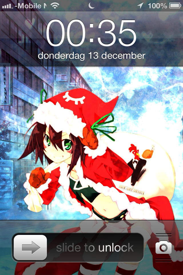 Iphone 4 Christmas Yumekui Merry Merry Nightmare