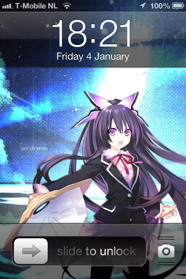 Iphone 4 Date A Live Tohka Yatogami By Akw Art Design On Deviantart
