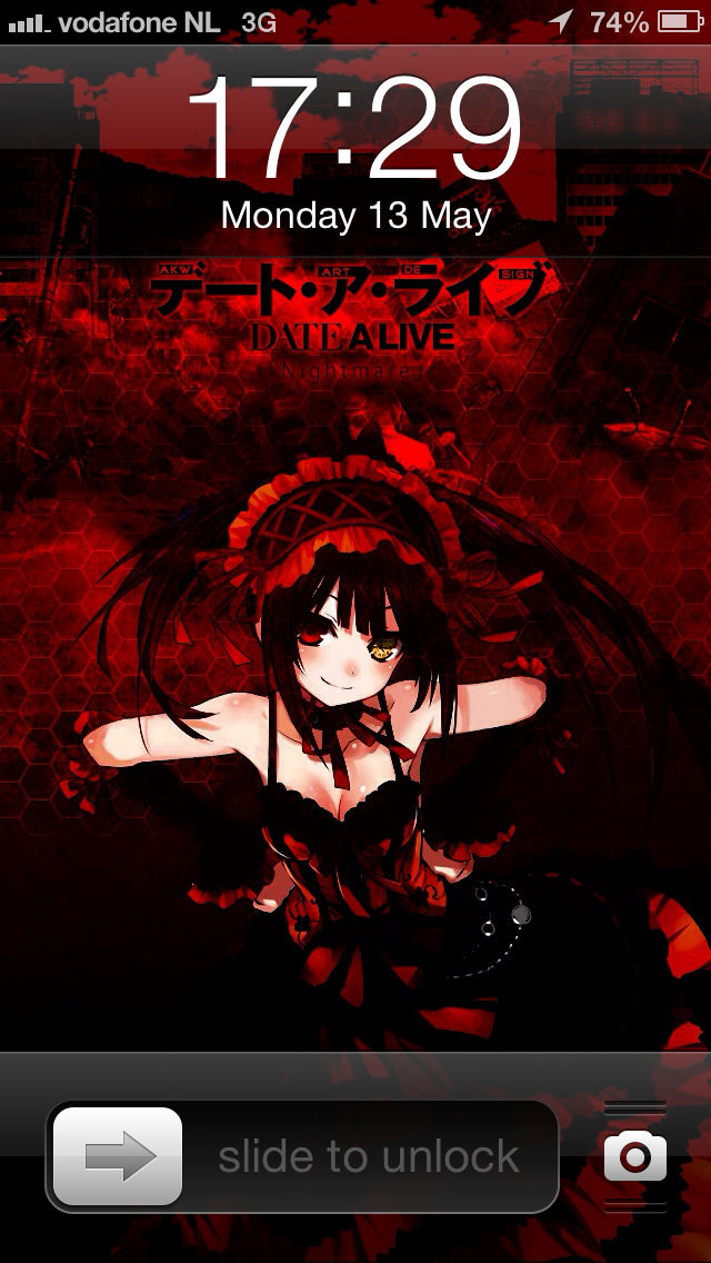 Iphone Date A Live Kurumi Tokisaki By Akw Art Design On Deviantart