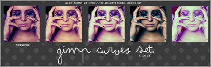 GIMP CURVES SET