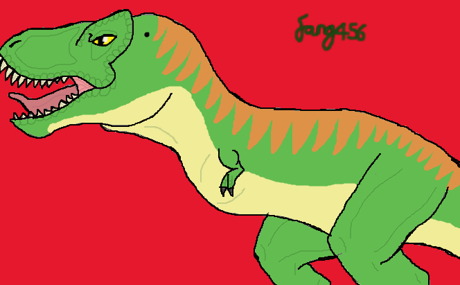 Jurassic Park T-Rex by Fang456 on DeviantArt