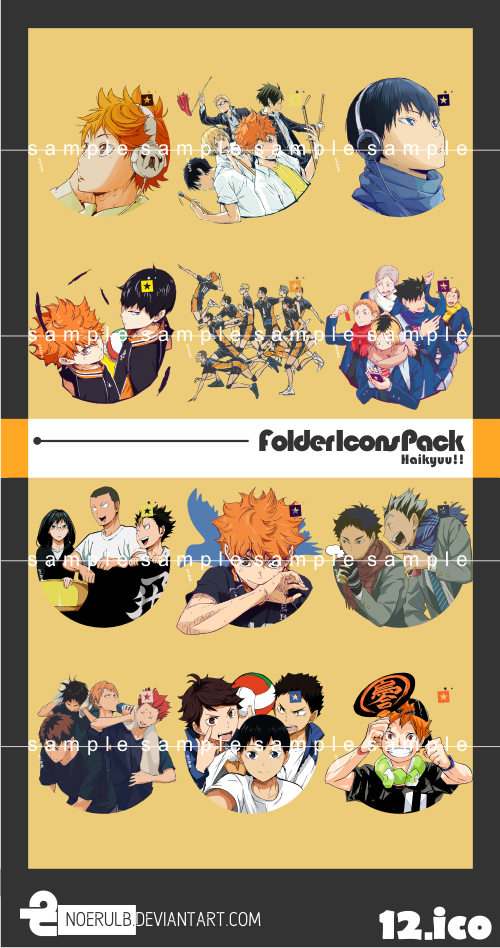 Haikyuu Season 3 Folder Icon by thisxeonoex on DeviantArt