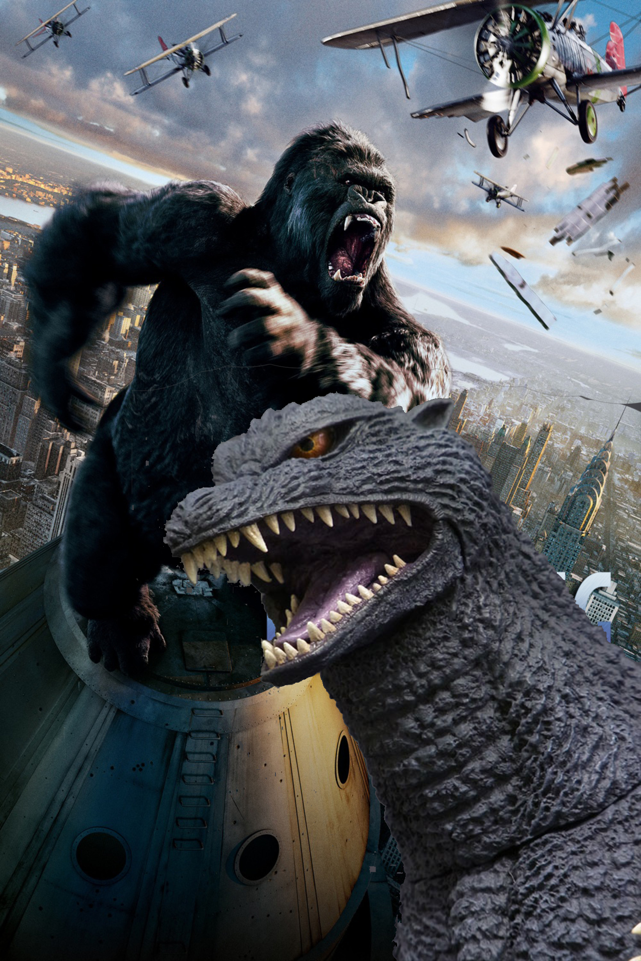 dinosaur godzilla king kong