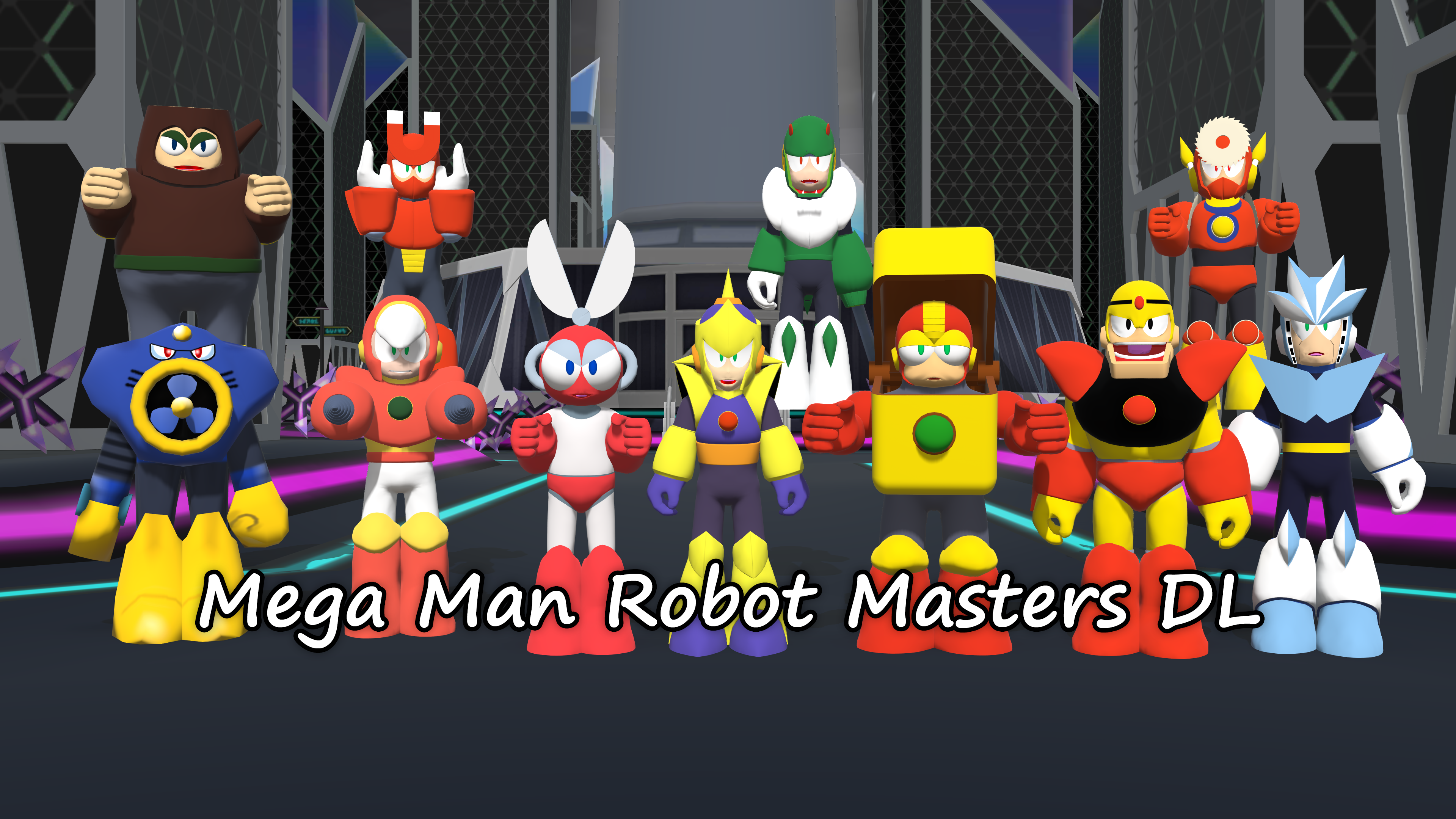 Mmd Dl Megaman Robot Masters Dl Enker By Jonicito1994 On Deviantart