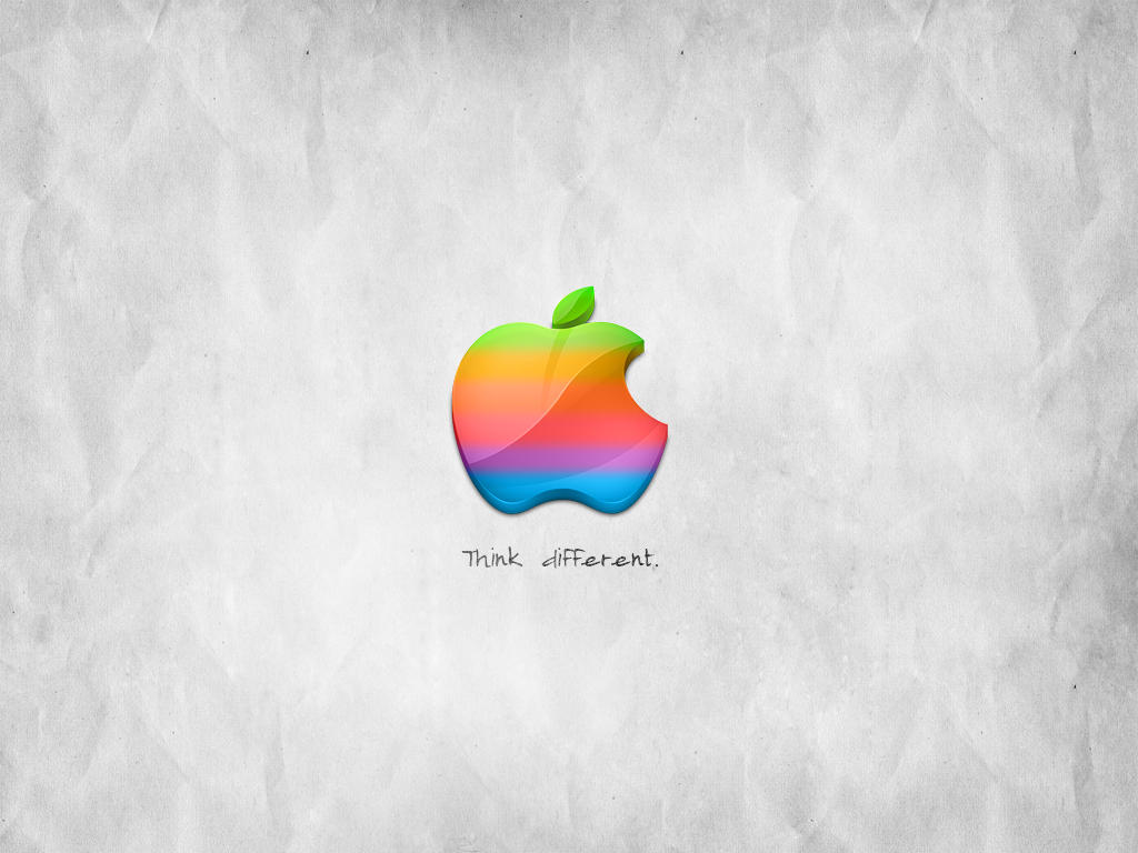 Retro Apple Logo  rwallpapers