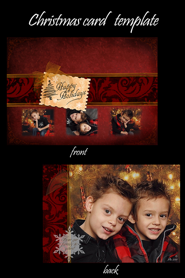 Christmas Card Template