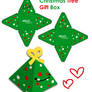 Merry Christmas Tree Gift Box