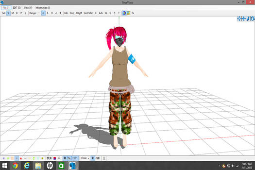 Help! cant load model into mmd.