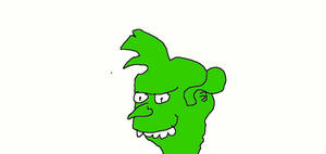 Mr. Burns as the Grinch