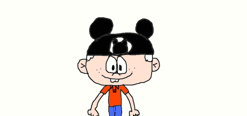mickey mouse wearing a hat