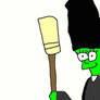 Marge Simpson witch