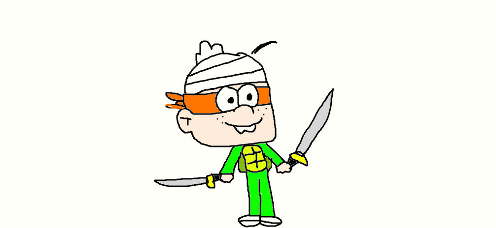 Lincoln Loud Ninja Turtle by Simpsonsfanatic33 on DeviantArt