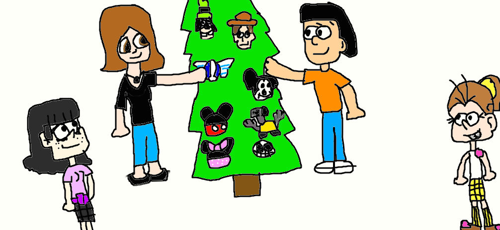 Simon and Cass's Disney Christmas tree by Simpsonsfanatic33 on DeviantArt