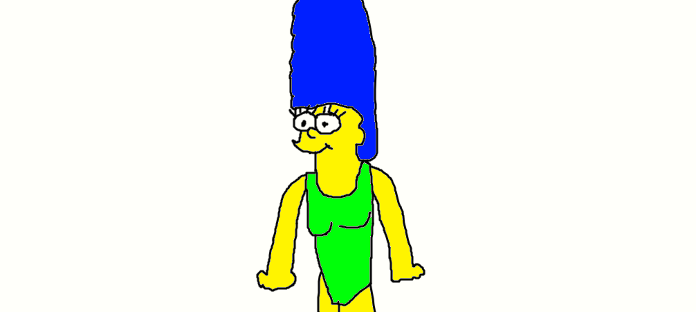 Marge Simpson One Piece Swimsuit By Simpsonsfanatic33 On Deviantart