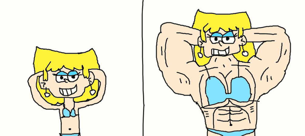Bodybuilder Lori before and after by Simpsonsfanatic33 on DeviantArt