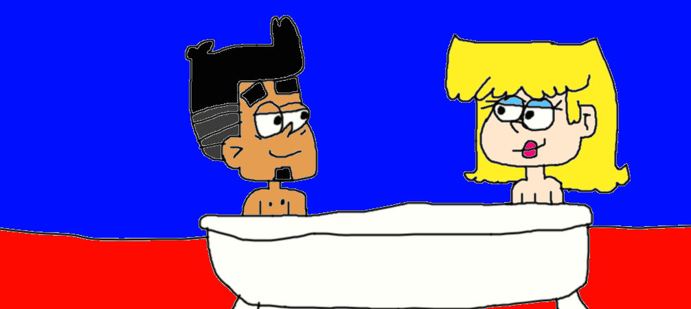 Adult Lori and Bobby bath by Simpsonsfanatic33 on DeviantArt
