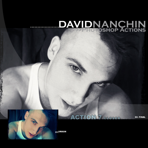 Photoshop Action: Closer