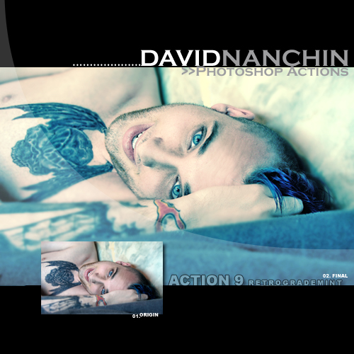 Photoshop Action: RetrogradeMi