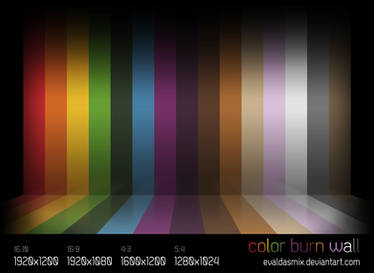 Color Burn Wall