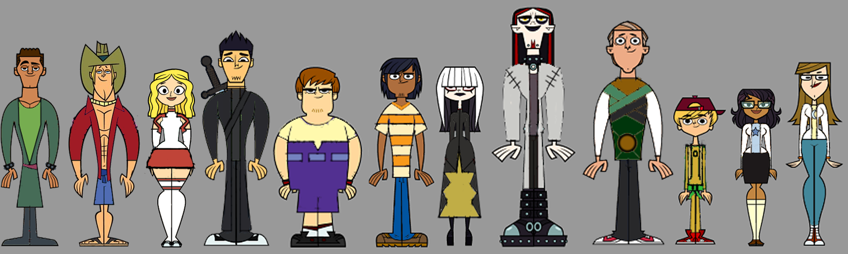 Total Drama Cast Up To Date by SWSU-Master on DeviantArt