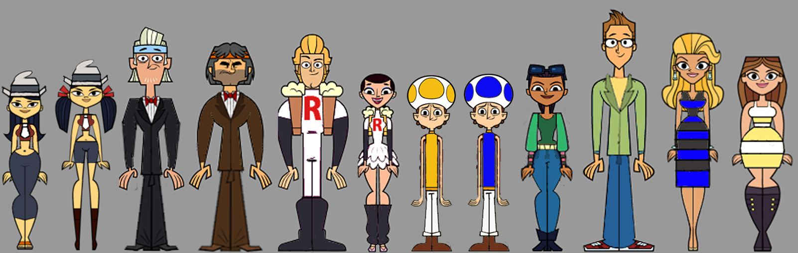 Total Drama Cast Up To Date by SWSU-Master on DeviantArt