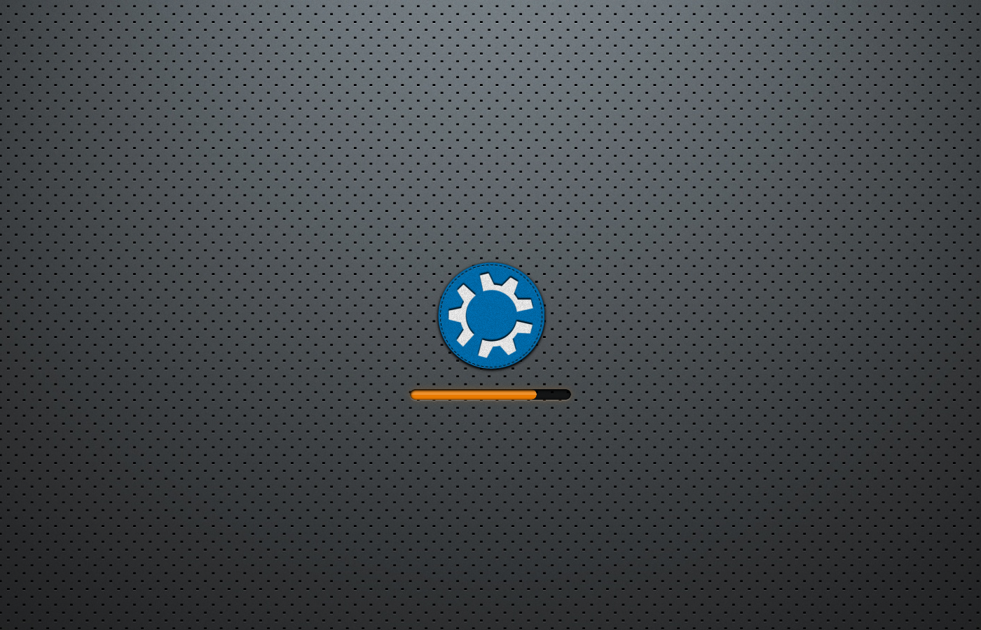 Kubuntu Minimalistic Splash