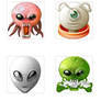 alien mind icons