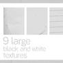 9 large black-white textures