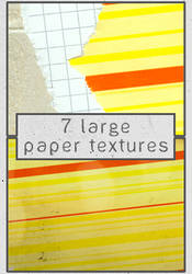 7 large paper textures